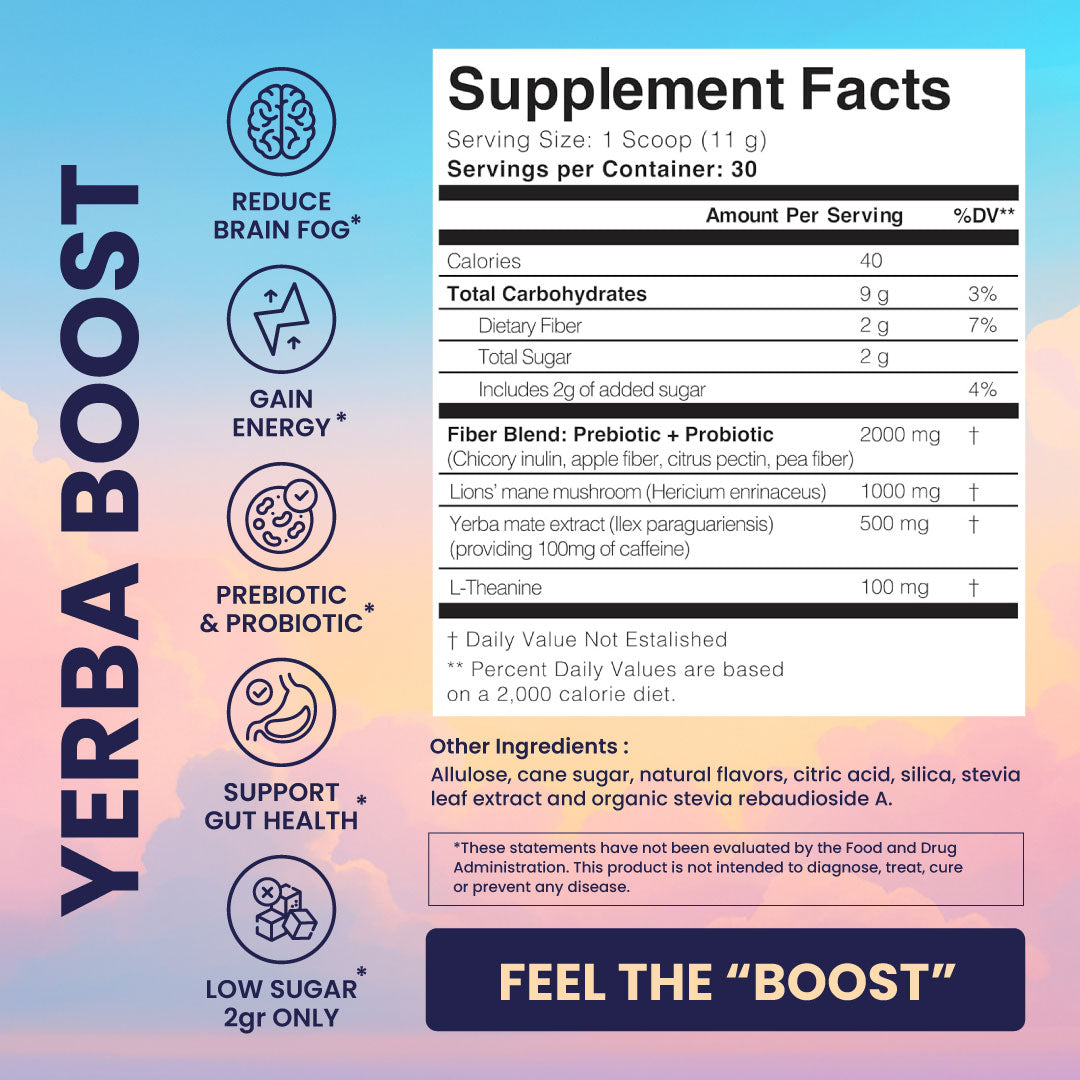 Yerba Boost - Natural Fat Burning Ritual
