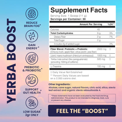 Yerba Boost - Natural Fat Burning Ritual